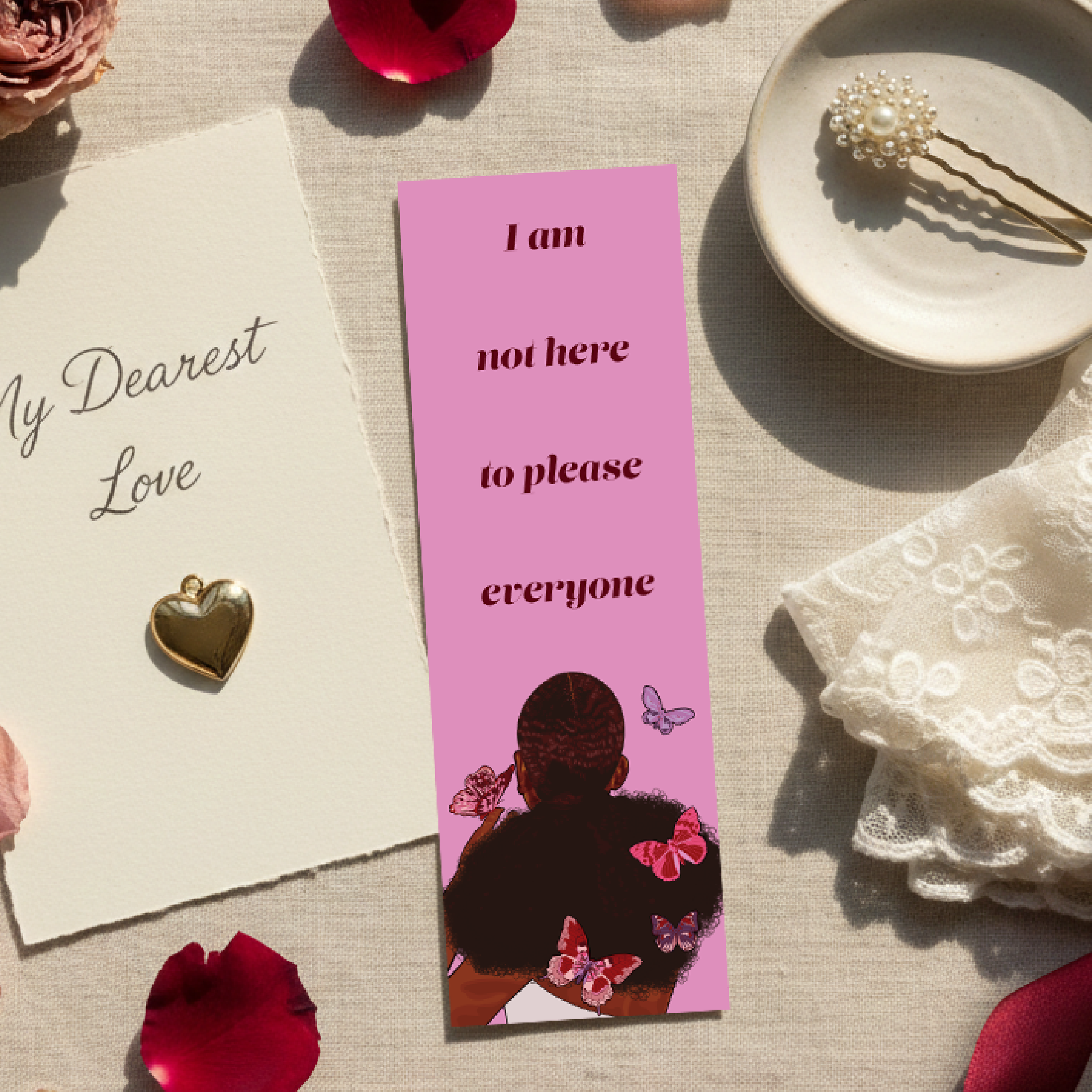 Not Here to Please Bookmark