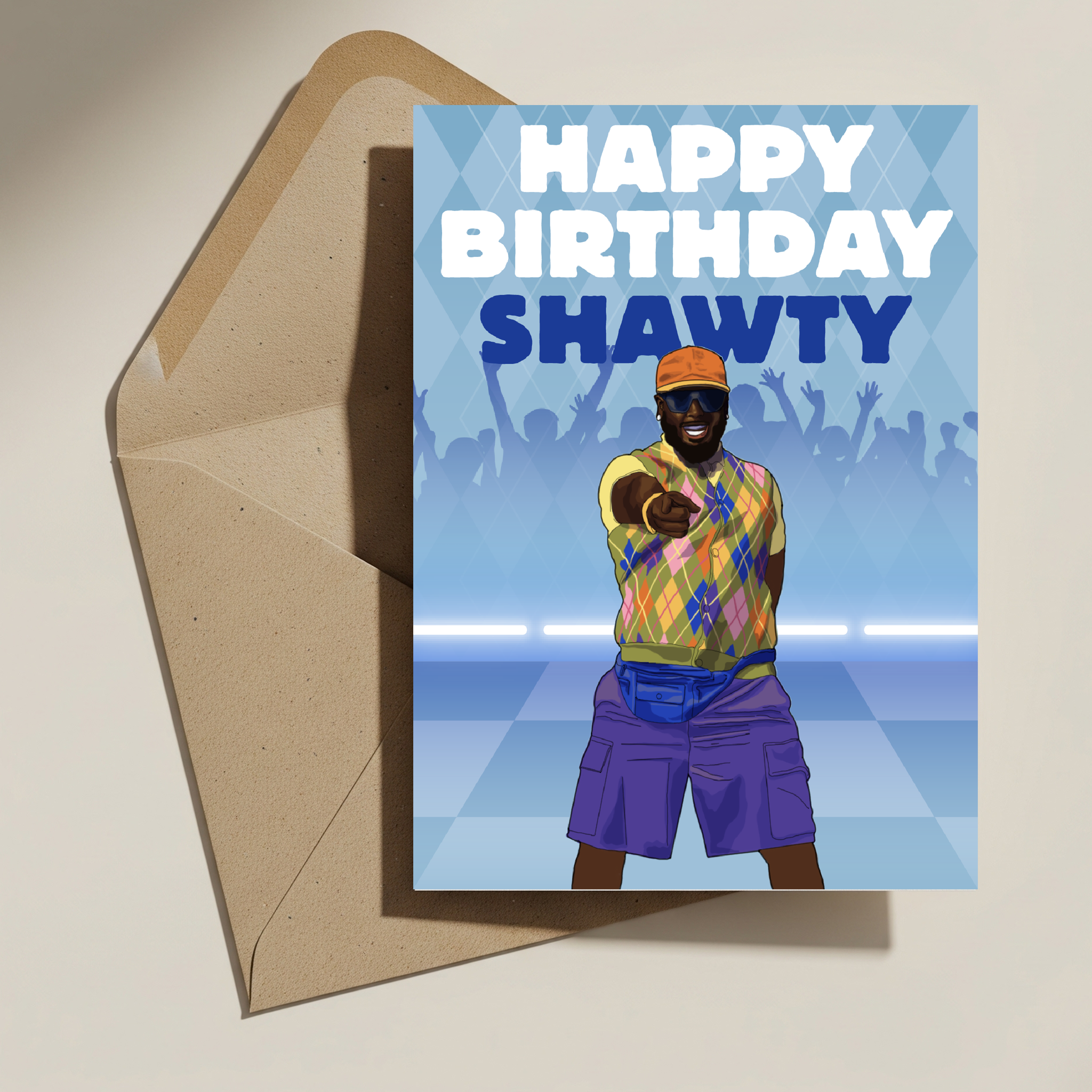 Shawty Birthday Card