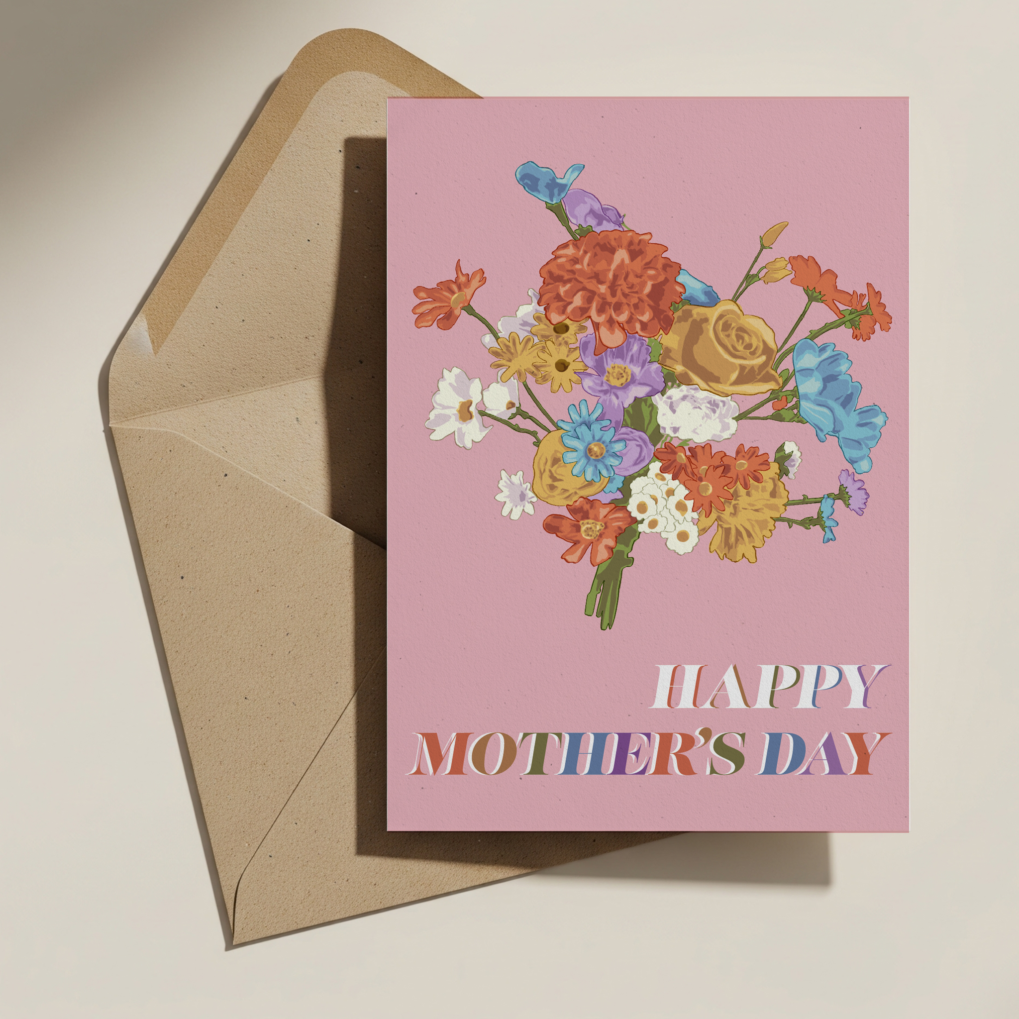Flowers Mother's Day Card
