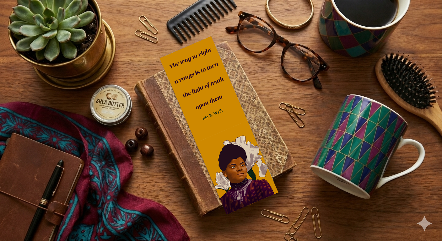Ida B. Wells Bookmark