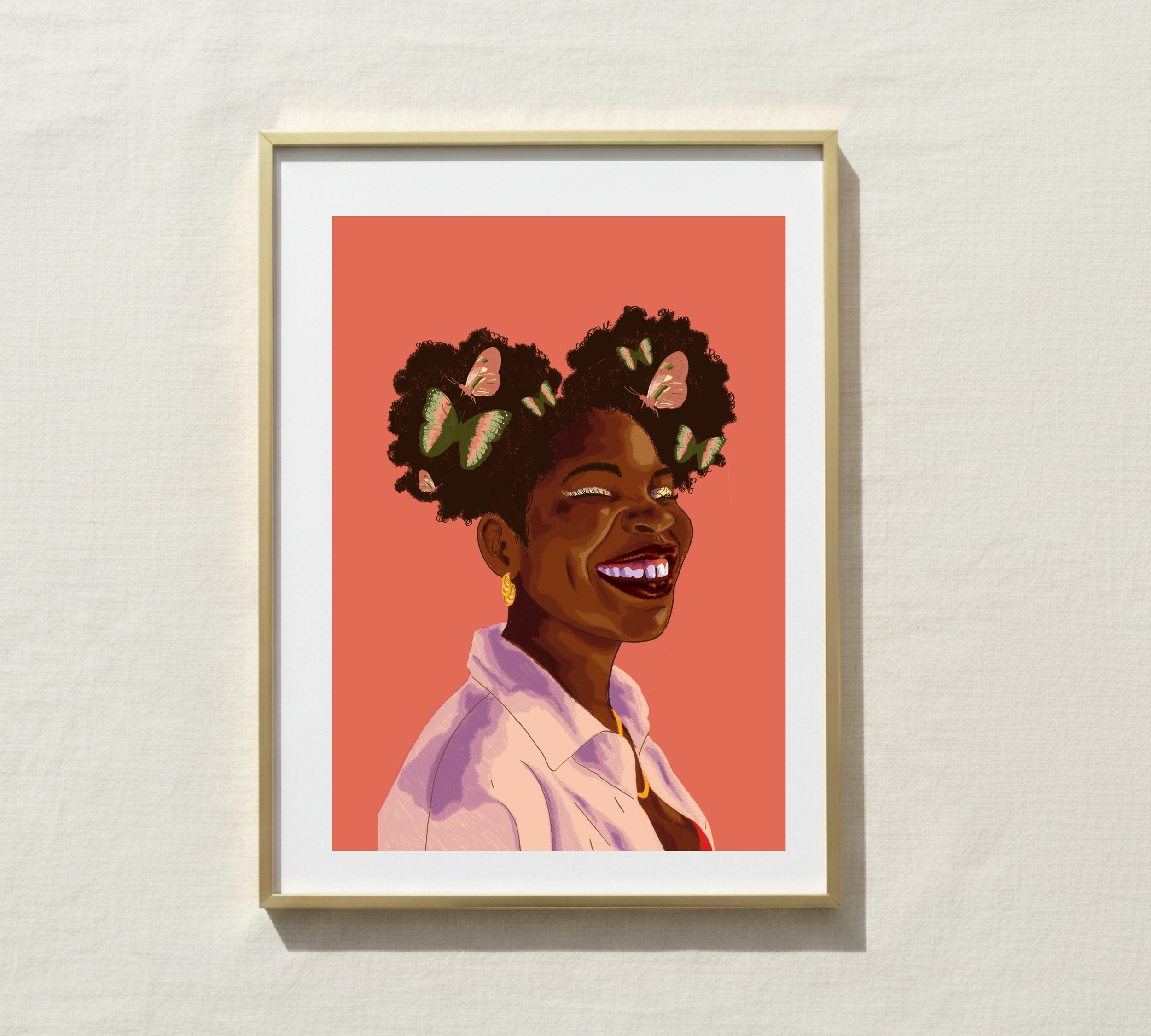 Puff Puff Laugh Art Print