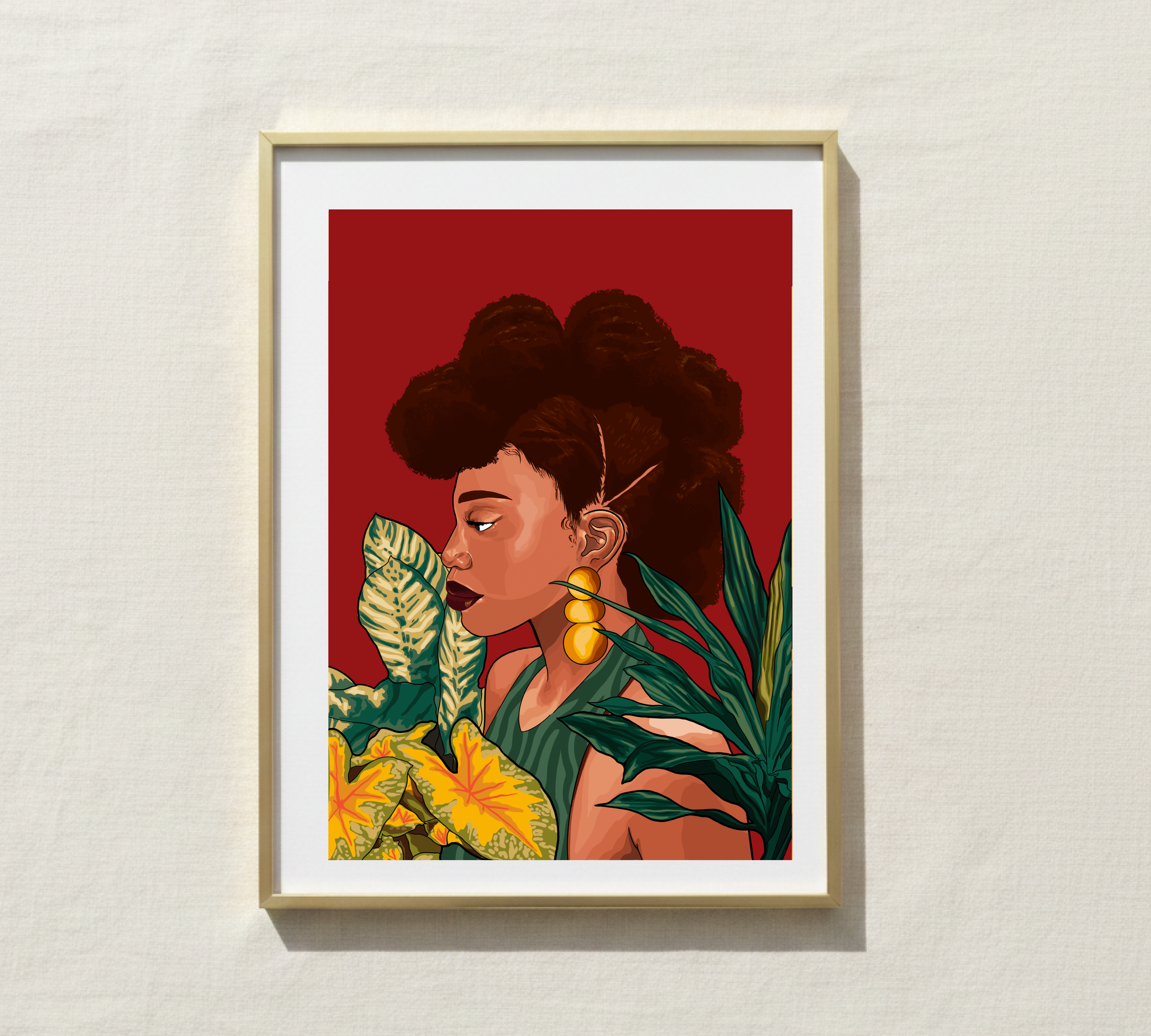 STEPHANIE Art Print
