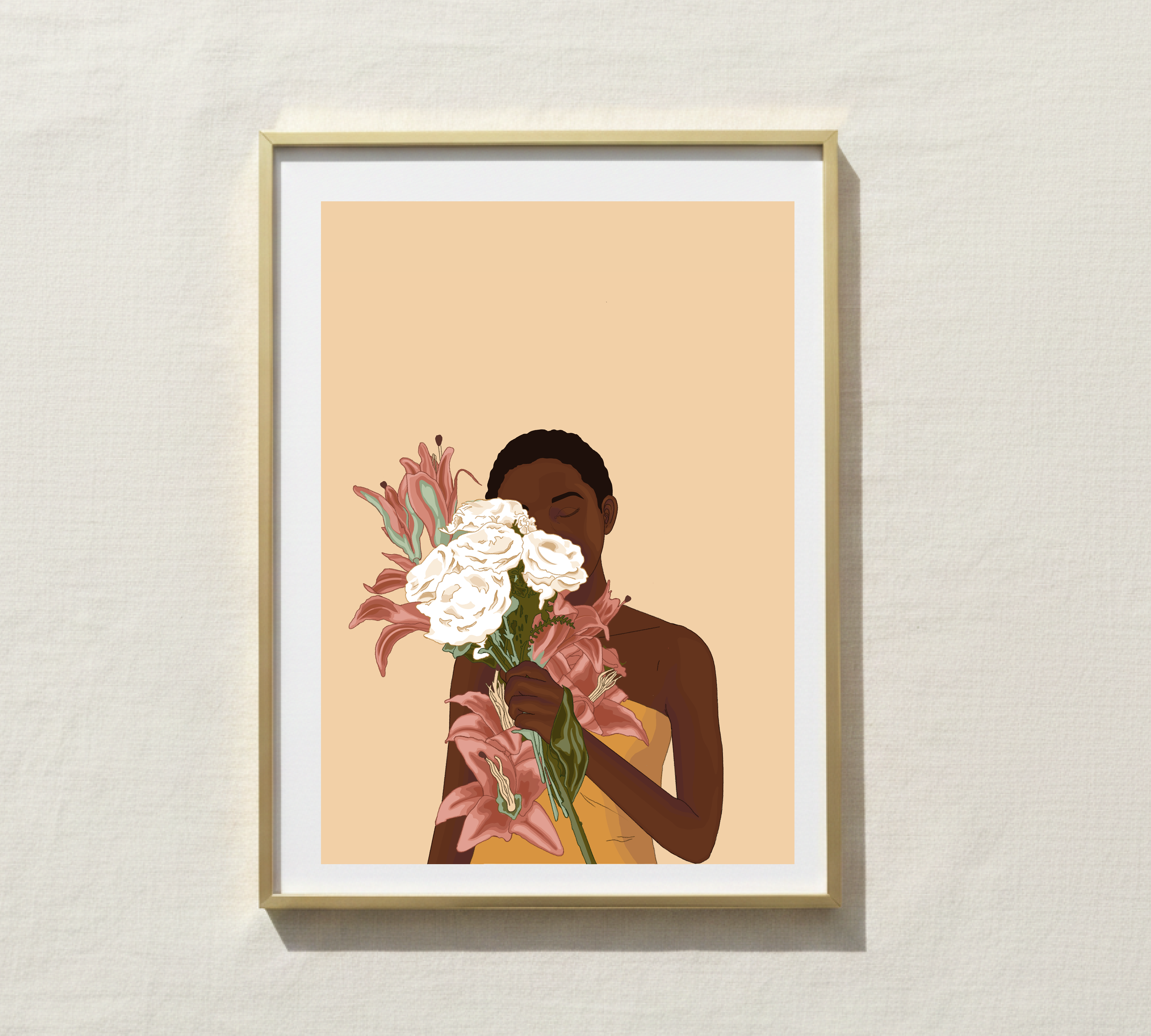 Wallflower Art Print