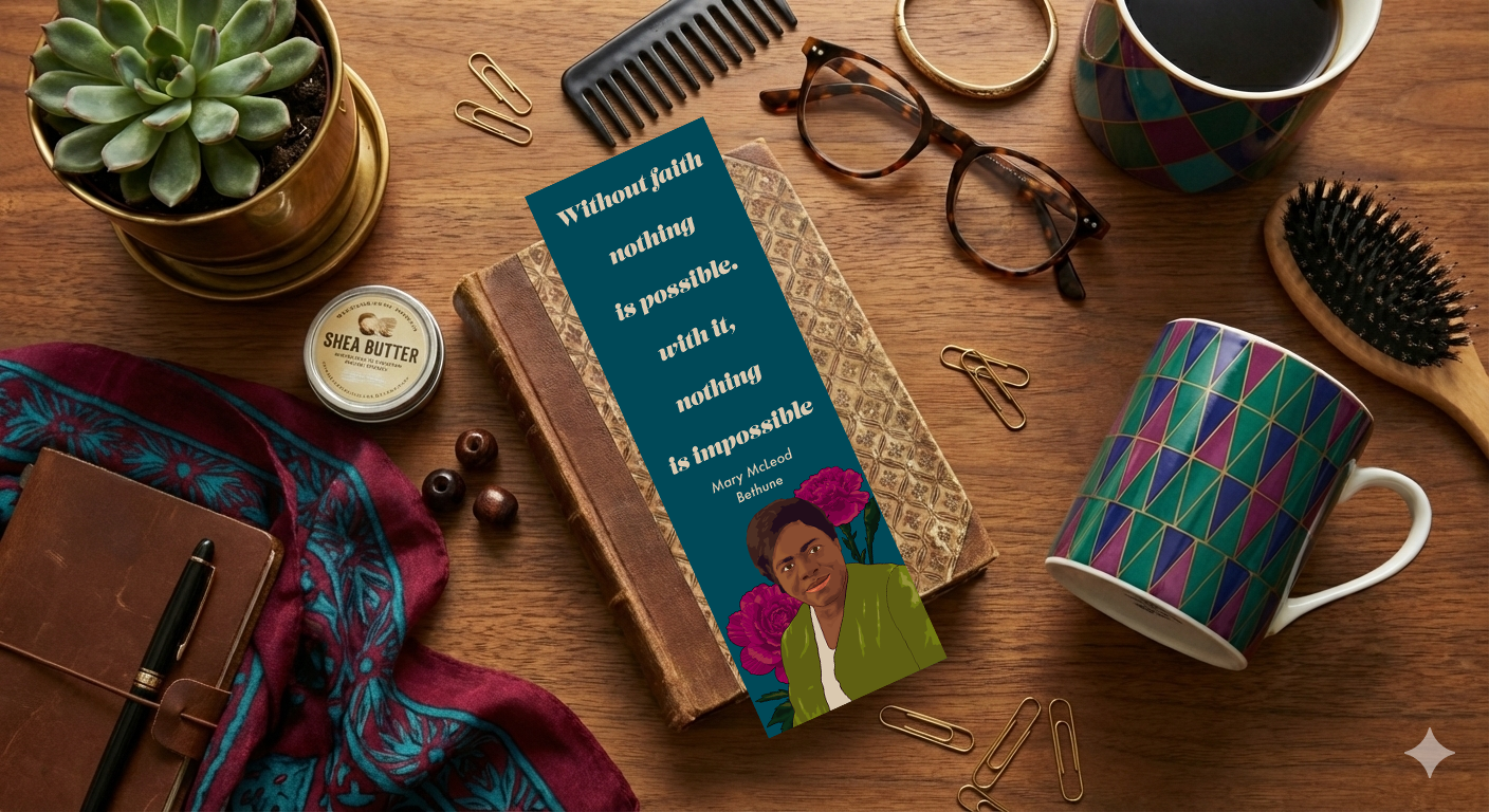 Mary McLeod Bethune Bookmark