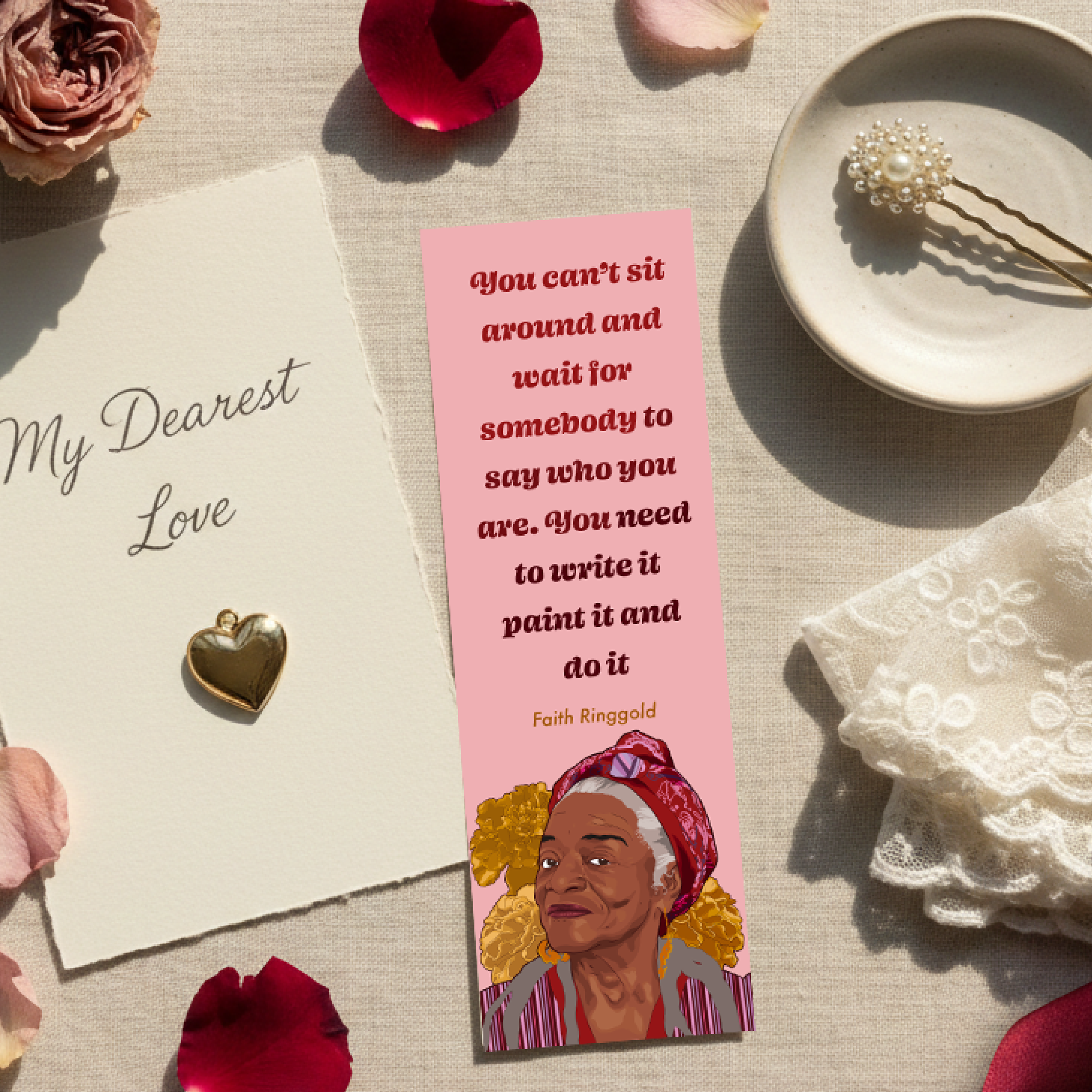 Faith Ringgold Bookmark