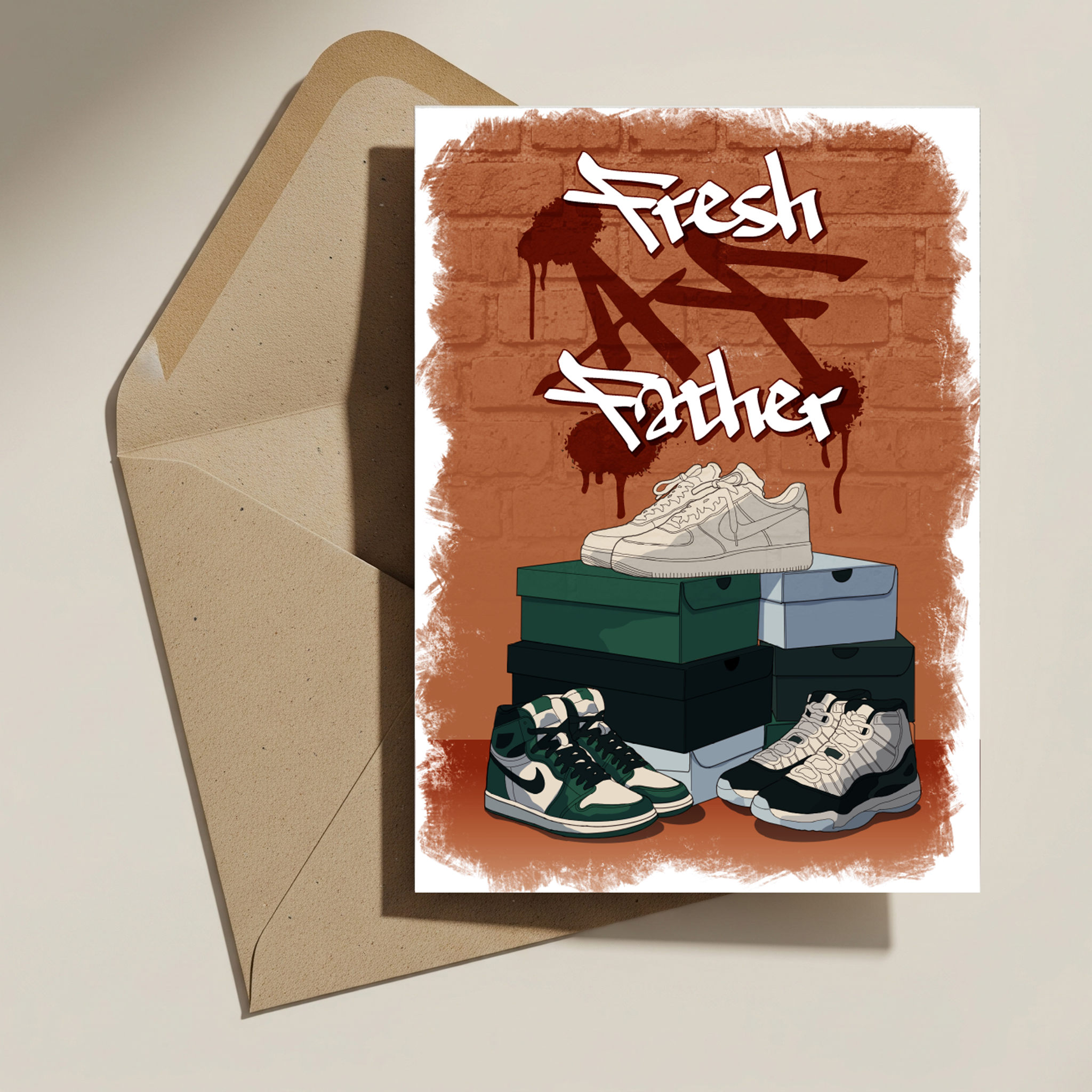 Fresh AF Father Card