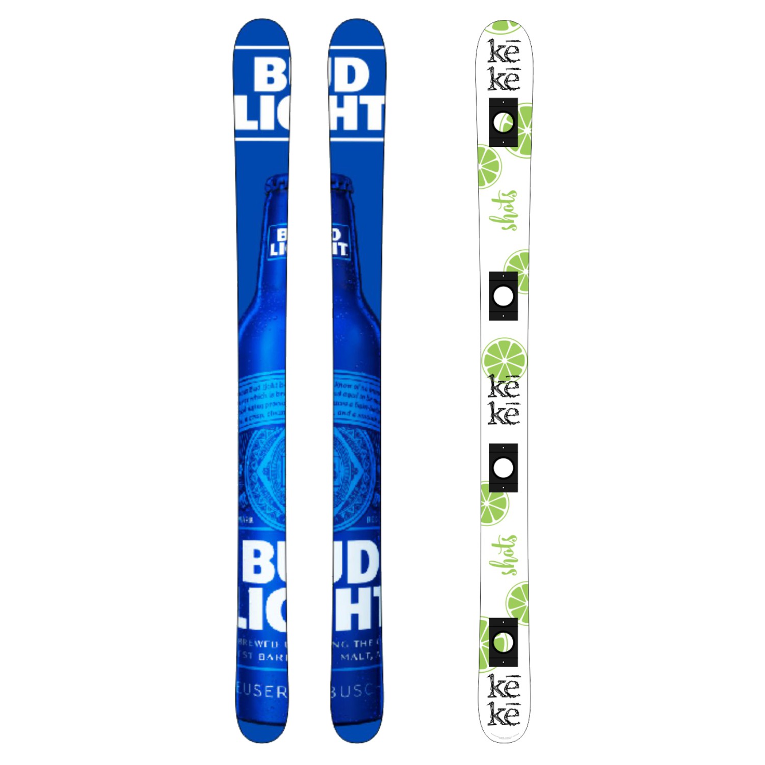 SKIS / SHOT SKI - ART TEMPLATE