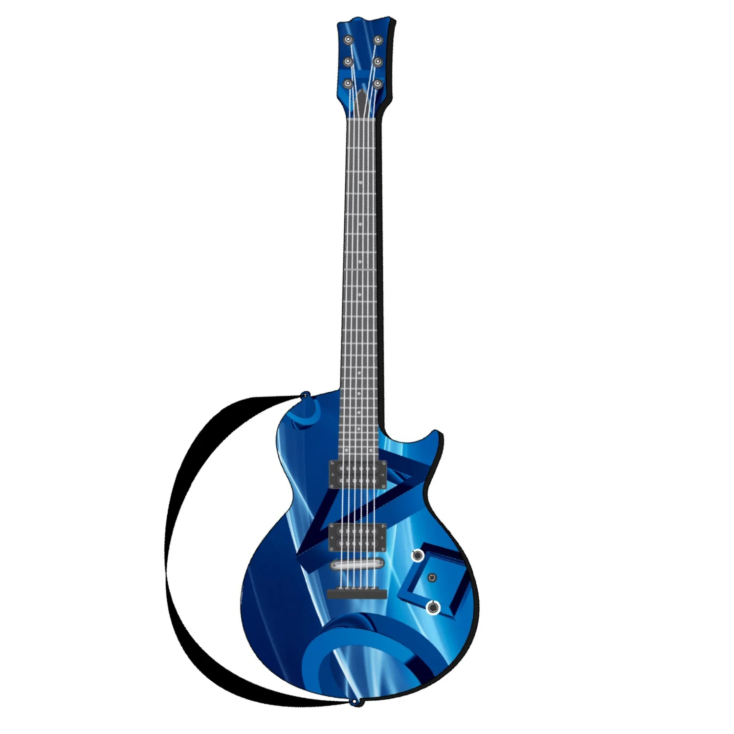 DISPLAY GUITAR - ART TEMPLATE