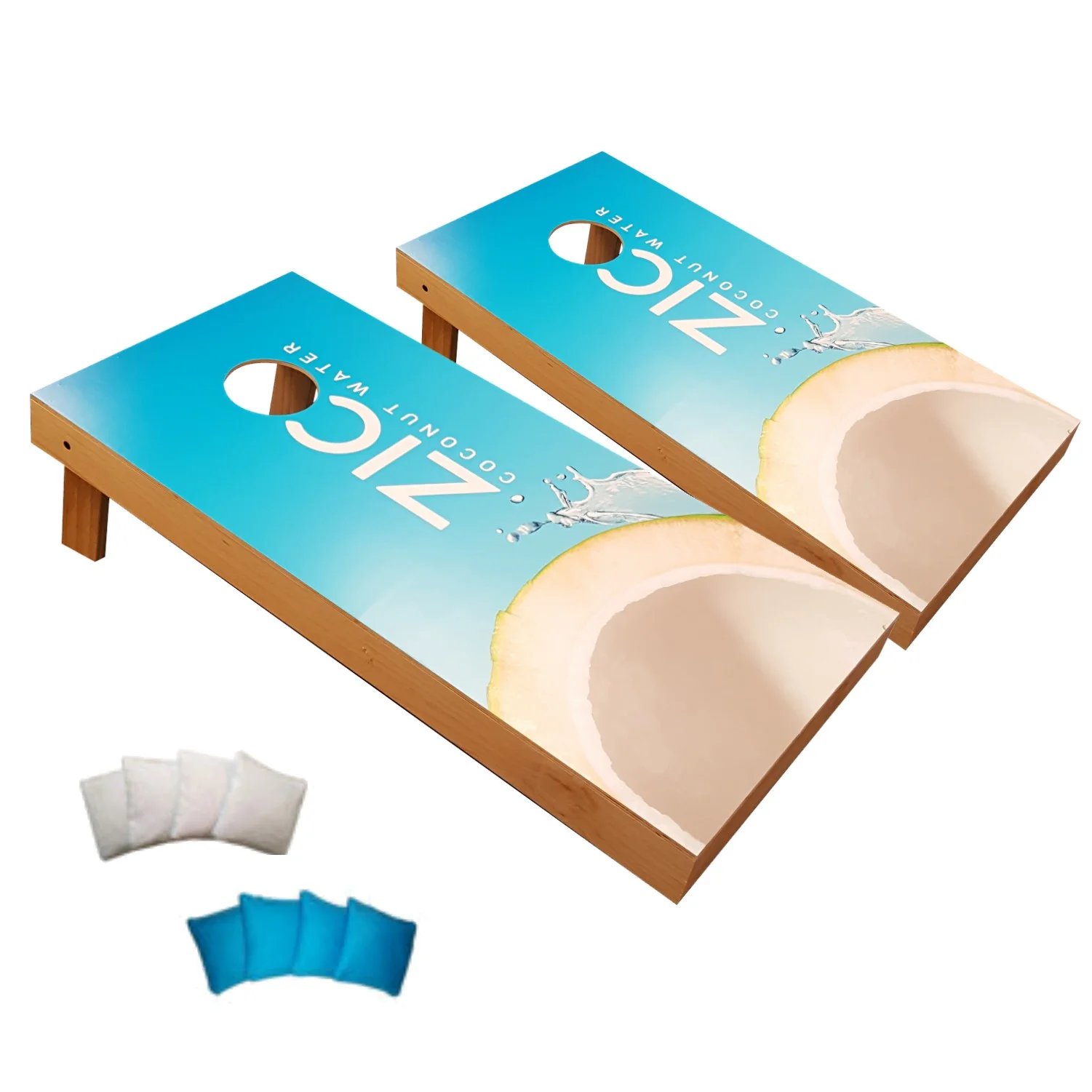 CUSTOMIZED PROMOTIONAL CORN HOLE BOARD SET