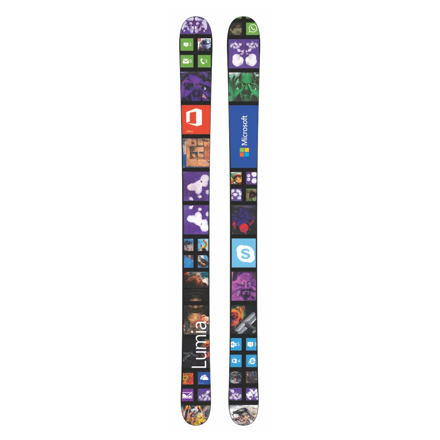 CUSTOMIZED PROMOTIONAL SKIS