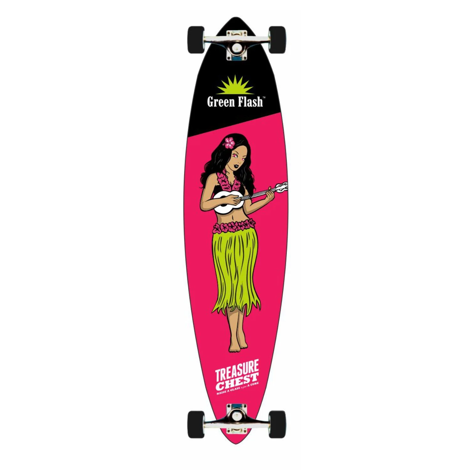 CUSTOMIZED PROMOTIONAL LONGBOARD - PINTAIL
