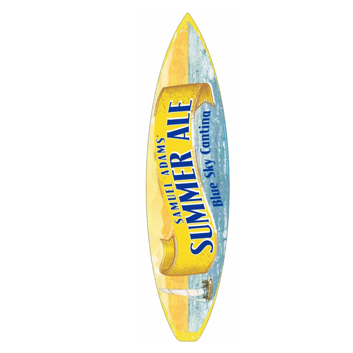 CUSTOMIZED PROMOTIONAL SURFBOARD - WOOD DISPLAY