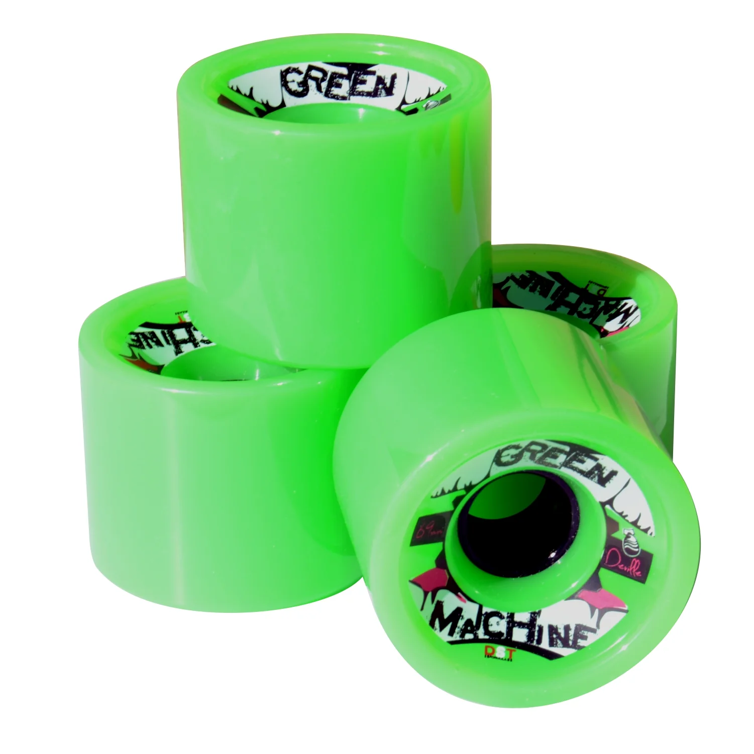 32301 - Deville Green Machine Wheels - 69mm (Set of 4)
