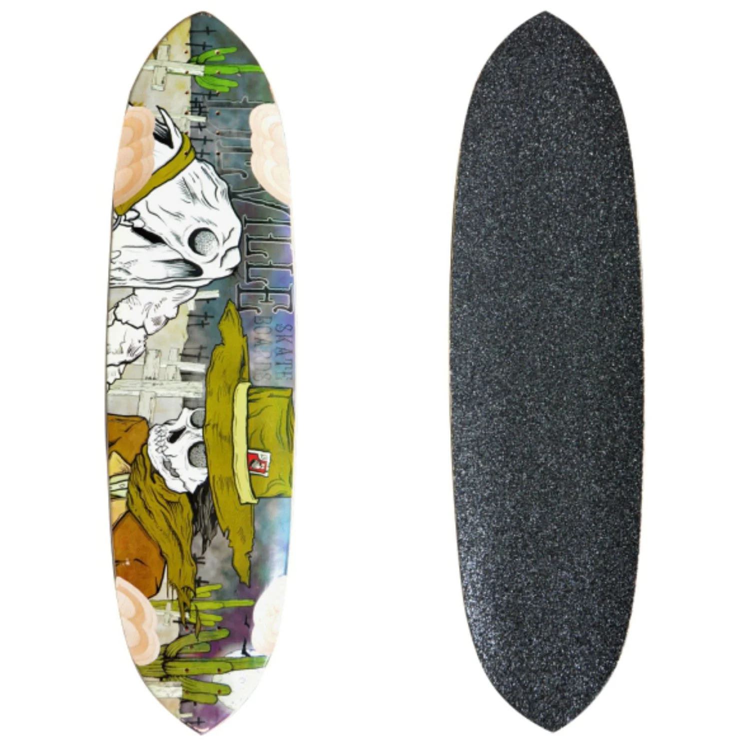 31052 - Deville Tombstone Longboard Deck - 37" X 10"