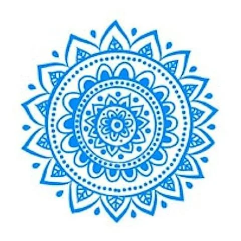 The Fifth Chakra is sky blue