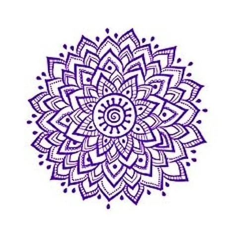 The Seventh Chakra's color is Violet