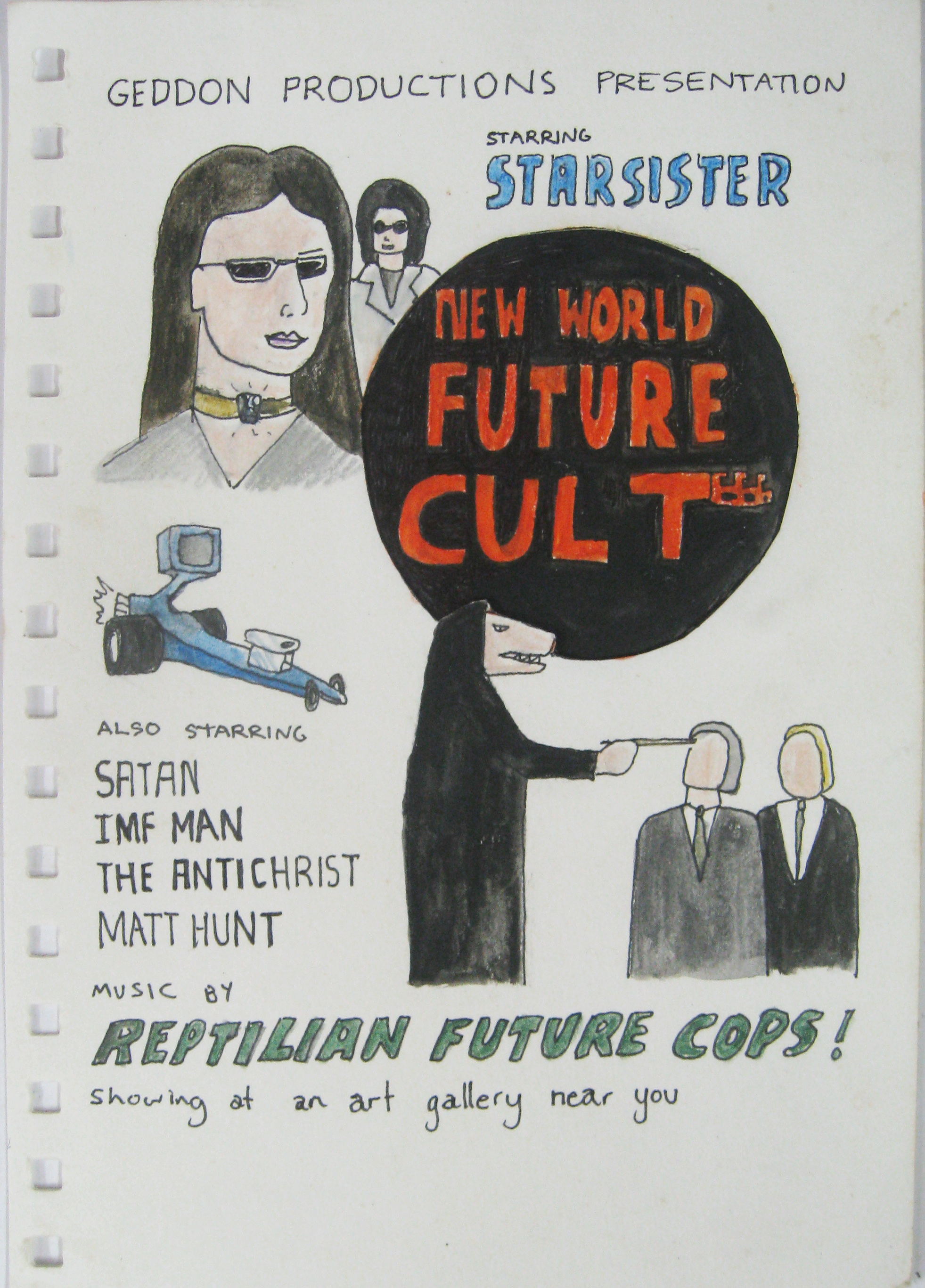 NEW WORLD FUTURE CULT TITLE PAGE STUDY