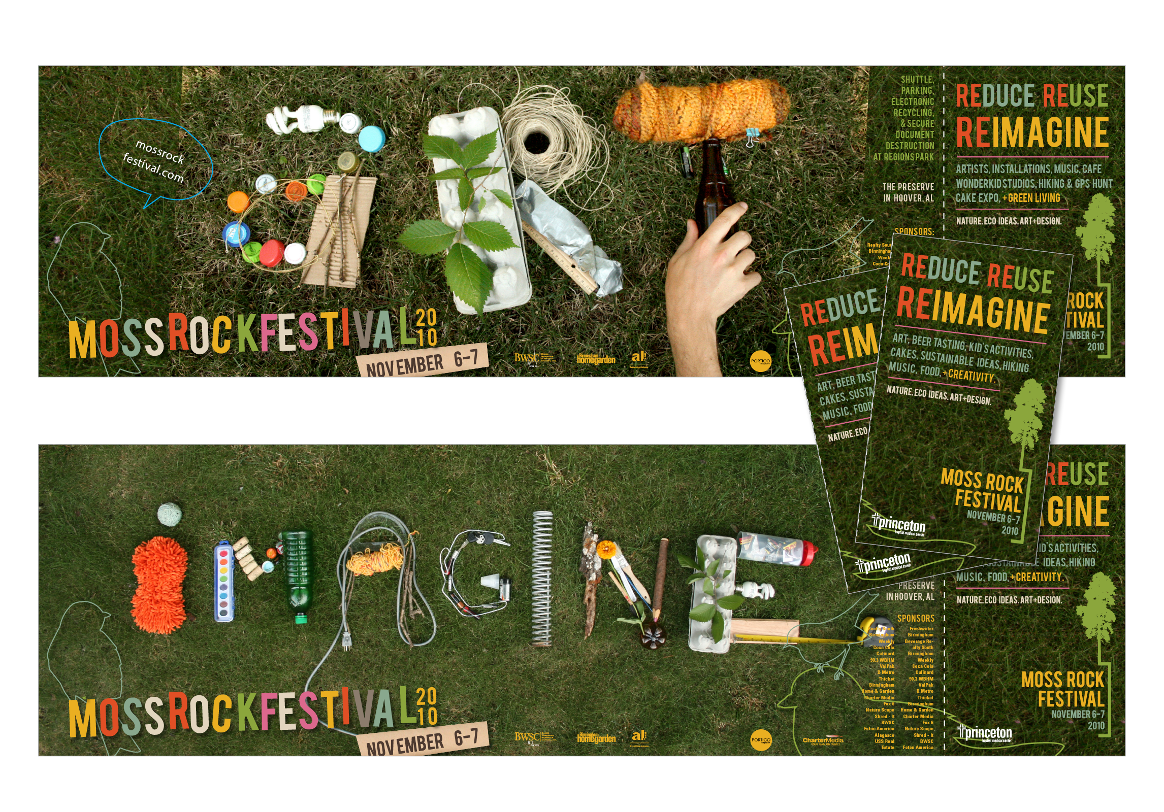 moss rock festival print work