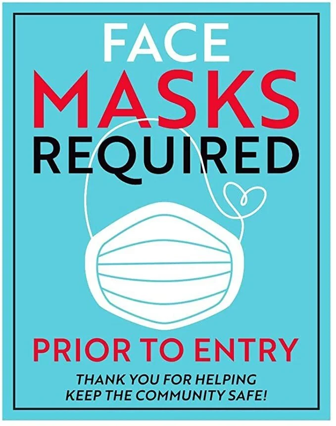 Please wear a Mask