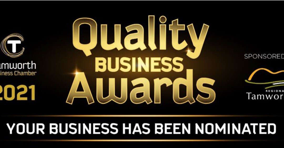 We would like to thank our lovely clients for nominating us for this year's Tamworth Business Awards.