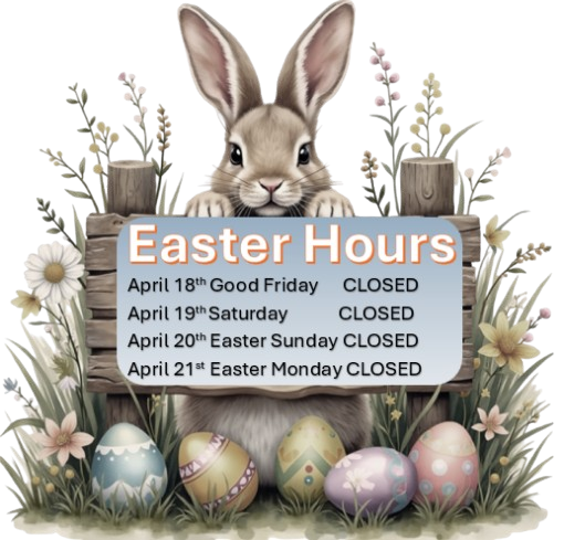 Easter 2025 HOURS