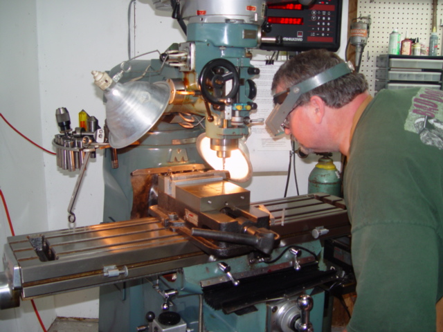 Disabled American Veteran Robert “ZIG” Hensley Learning Basic Machine Shop Skills in a Tactical Shooting Academy (TSA) Gunsmithing Class…