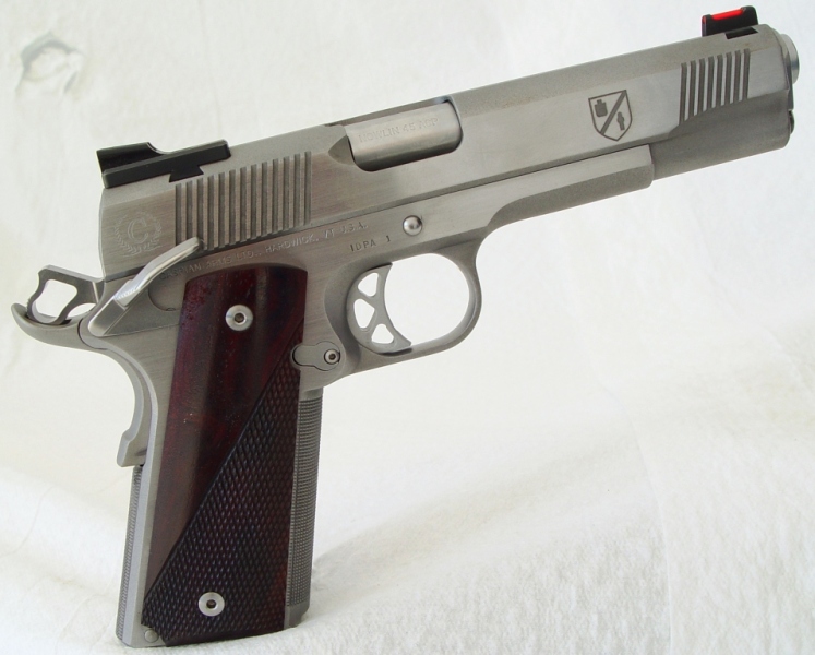 CUSTOM CASPIAN M1911 Designed & Built for IDPA Competition by D.R. Midlebrooks