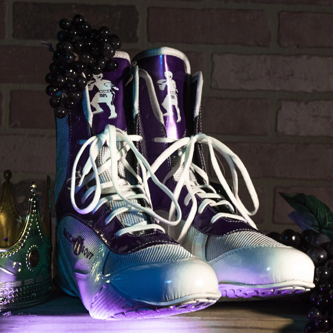 MatchBout Buck 50 Round 2 -"Royalty" Boxing Shoe