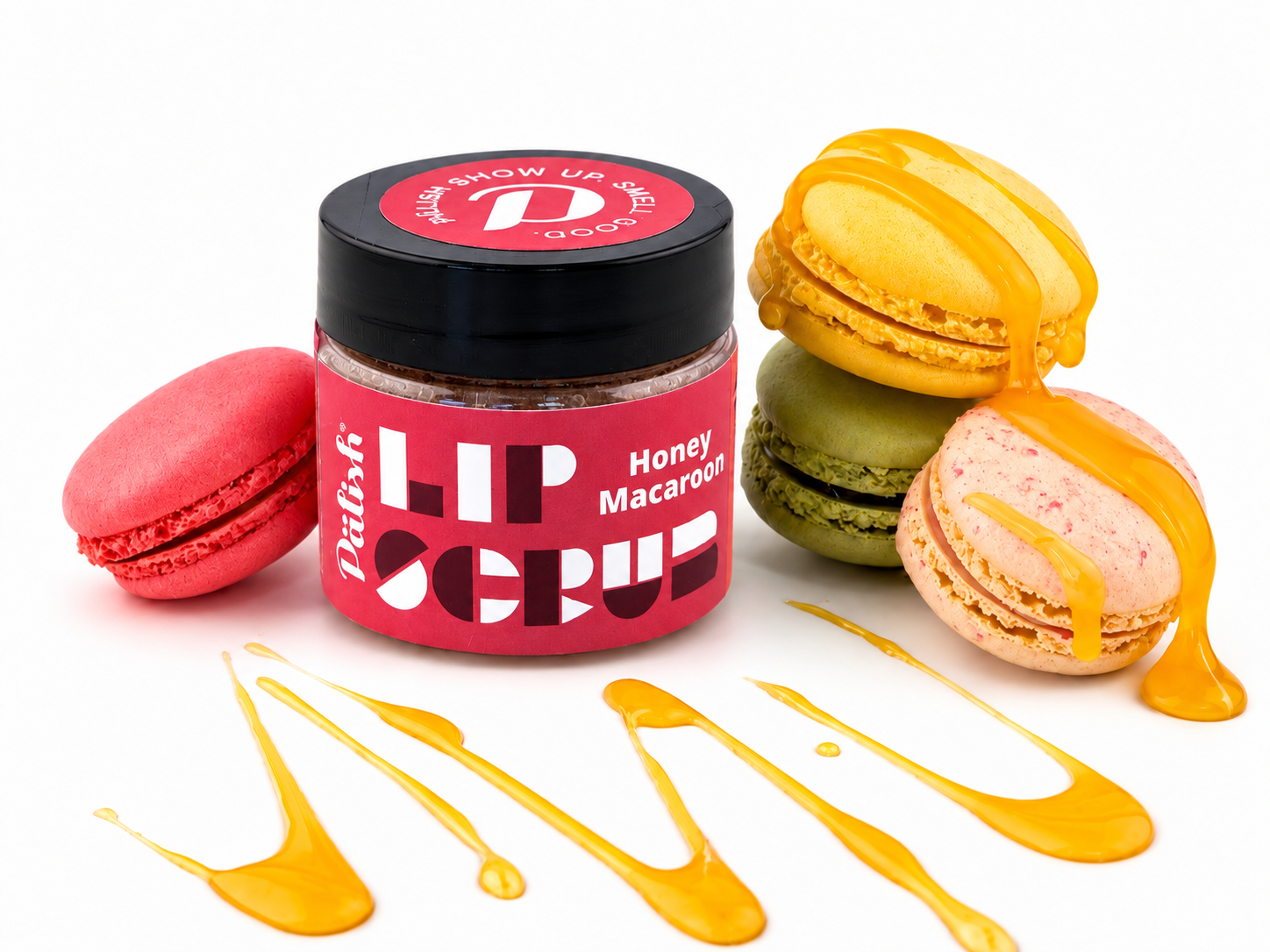 Lip Scrub – Honey Macaroon | Natural Exfoliating & Hydrating Lip Treatment