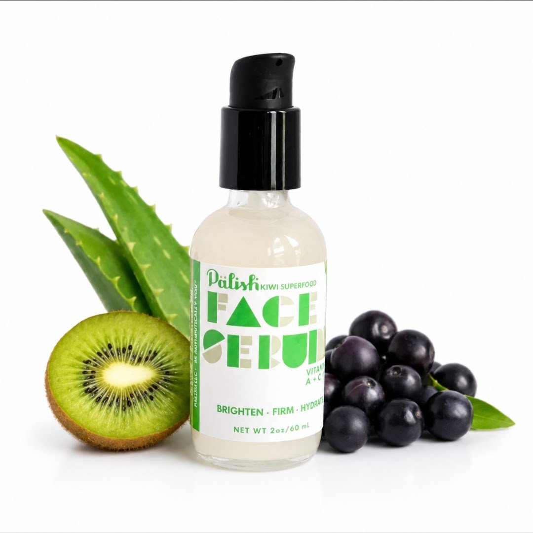 Pälish Kiwi Superfood Face Serum | Brightening & Hydrating Antioxidant Serum