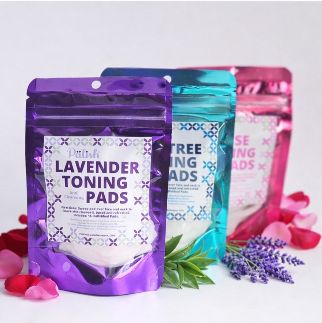 natural toning and cleansing pads by palish in columbus ohio hydrates and tones the skin in one step easy for travel.jpg