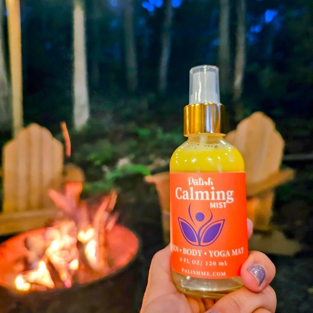 blood orange is all you need in a calming essential oil spray made by palish natural skincare and held by firelight in Virginia.jpg