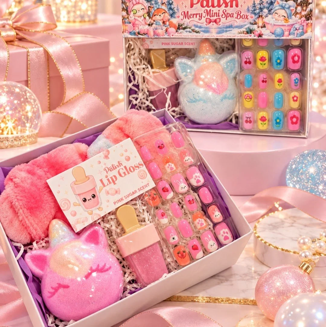 christmas gift set by palish natural skincare in columbus ohio is a great gift for any girl includes natural spa products.jpg