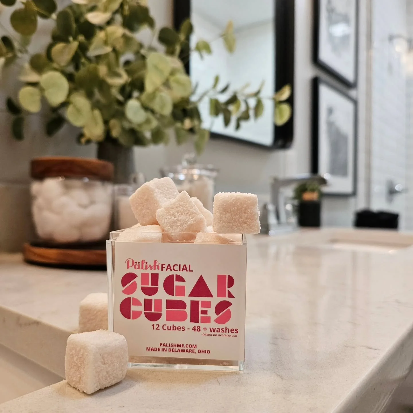 ✨️ They are here!!!! 💫
.
The P&auml;lish Facial Sugar Cubes are here, and trust me, they are incredible! ✨
I haven&rsquo;t been this excited for a rollout in a very long time 💖
.
Each cube = the perfect balance of gentle exfoliation + hydrating lat