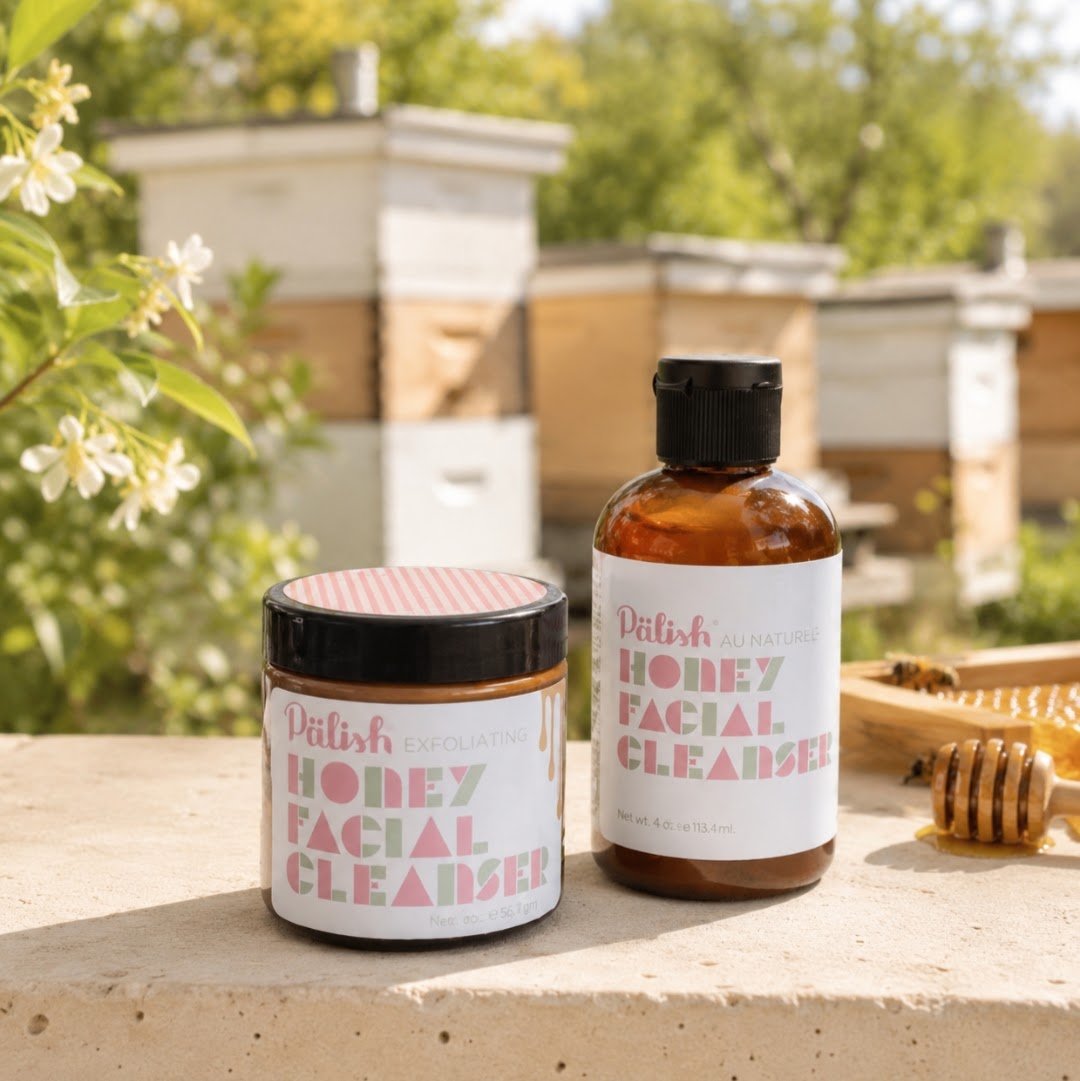 honey facial cleanser made with clean honey and hydrating ingredients for clean and hydrated skin naturally.jpg