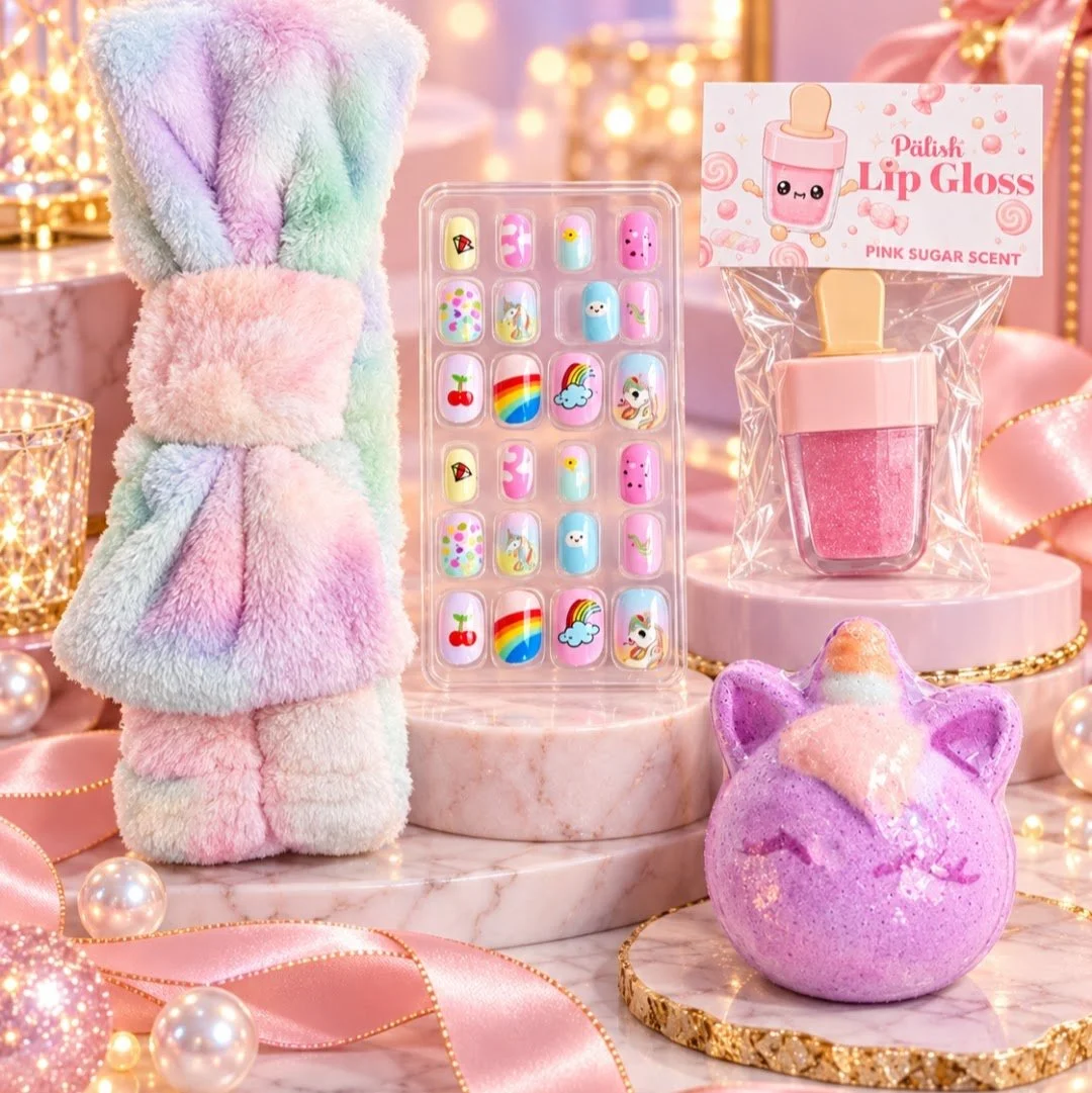holiday mini spa kit with natural lip gloss and a bath bomb is a great hoilday gift for any girl made in columbus ohio.jpg