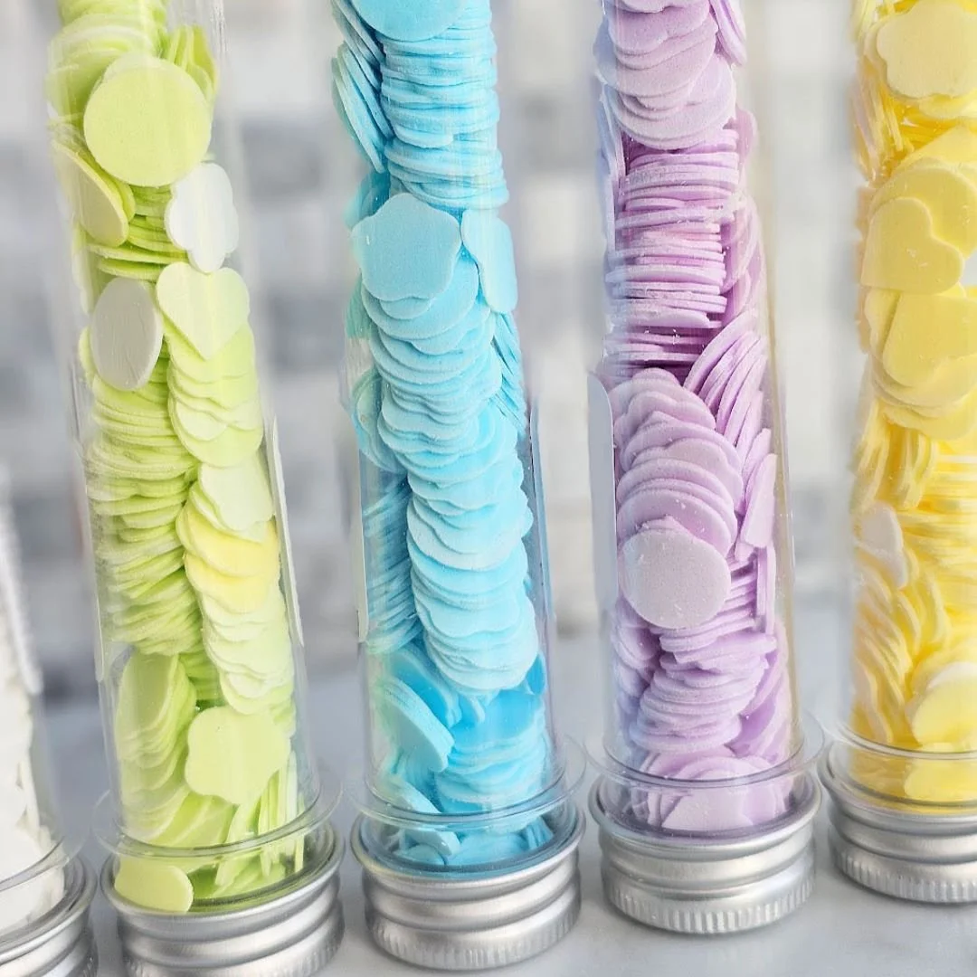Natural and lightly scented soap flecks by palish made in columbus ohio is a fun way to have soap at your fingertips.jpg