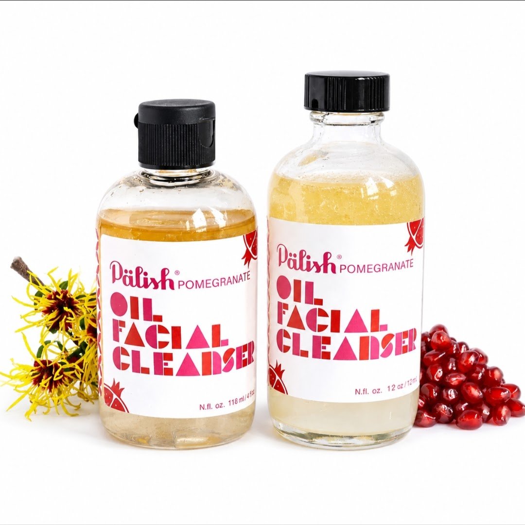 Pälish Natural Cleansing Oil | Gentle Makeup Remover & Hydrating Face Cleanser