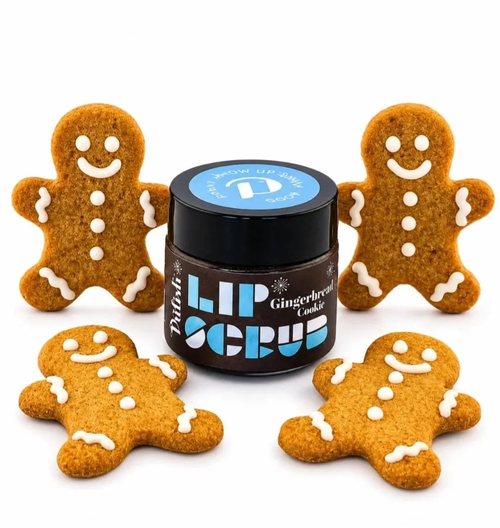 Lip Scrub – Gingerbread cookie | Natural Exfoliating & Hydrating Lip Treatment