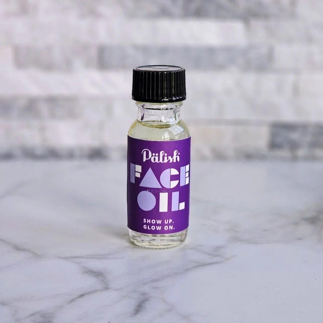 face oil travel size by palish natural skincare in lavender for easy access to hydrated skin .jpg