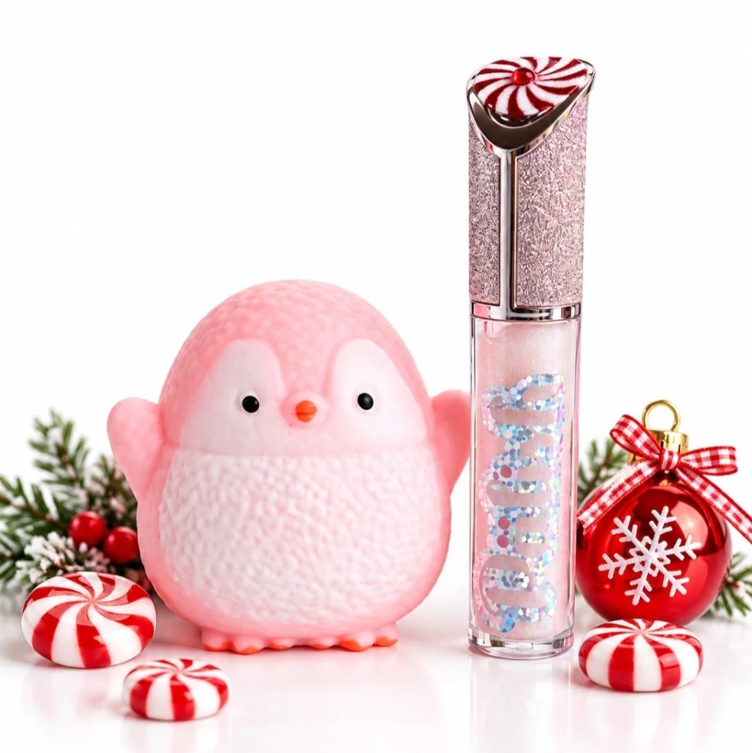 Squishy Penguin with peppermint lip glosws.jpg