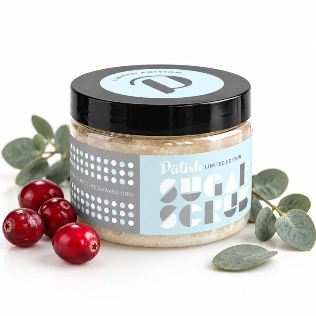 Cranberry Zen Sugar Scrub – Limited Edition Holiday Treat by Pälish