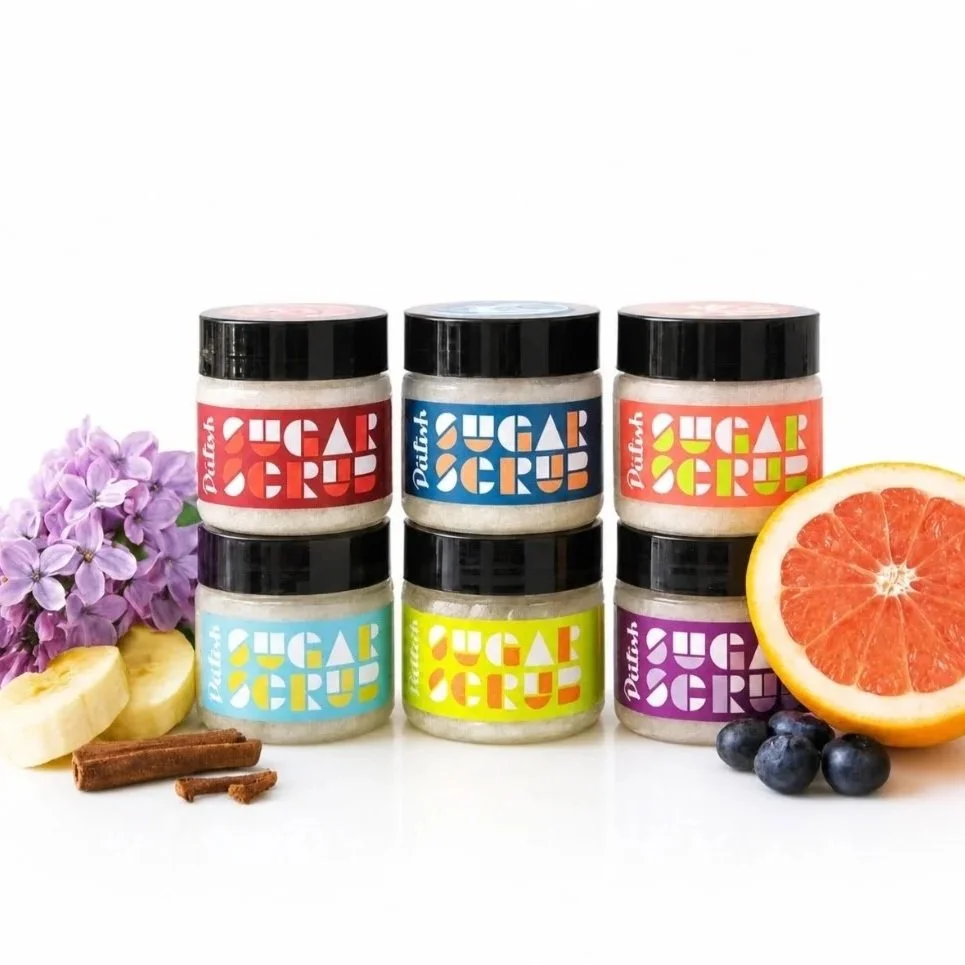 Pälish Sugar Scrub Mini Set – A Sweet Journey Through 6 Irresistible Scents