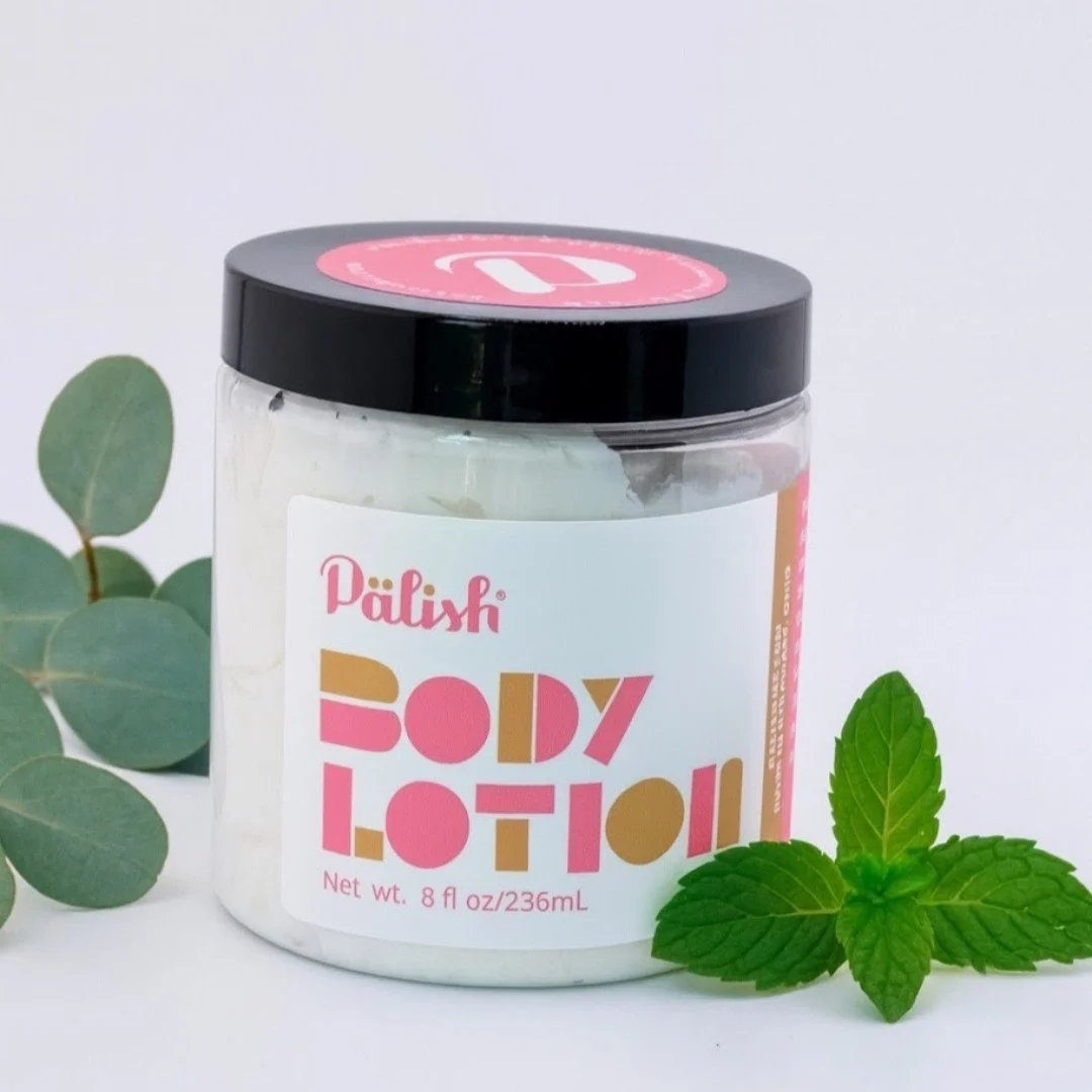 peppermint and eucalyptus body lotion by palish natural skincare is an aromatherapy dream helping with stress while hydrating skin made in columbus ohio .jpg
