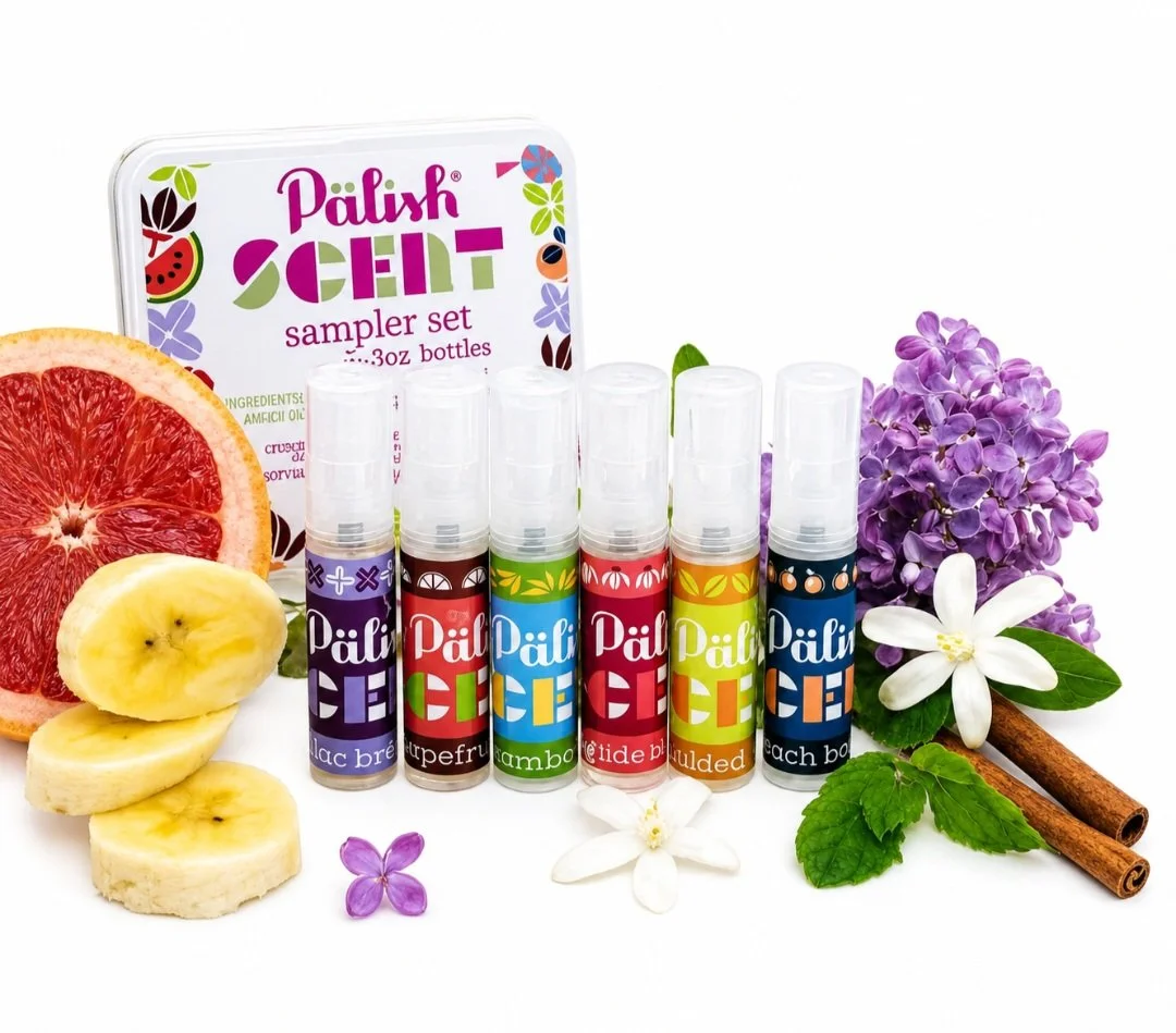Pälish Scent Sampler Set – 6 Travel-Size Fragrances