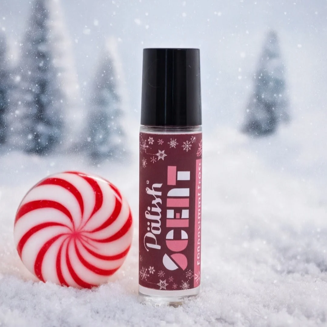 Peppermint fragrance is a cooling winter experience and aromatherapy in one pefume by palish in ohio.jpg