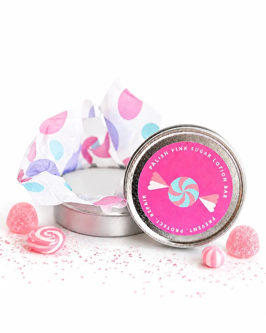 all natural lotion bar in pink sugar made with clean ingredients by palish in ohio for kids.jpg