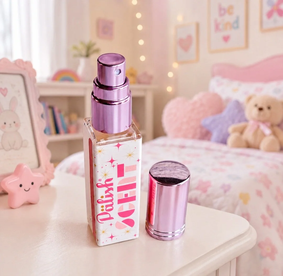 all natural perfume mist in pink sugar scent by palish in ohio for young girls who want some fragrance in their life.jpg