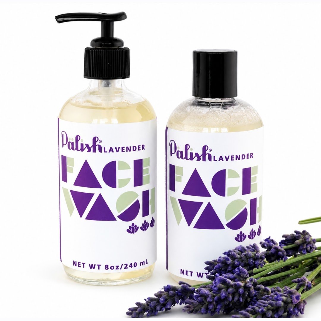 Pälish Lavender Face Wash – Natural Gentle Cleanser for Clear, Healthy Skin