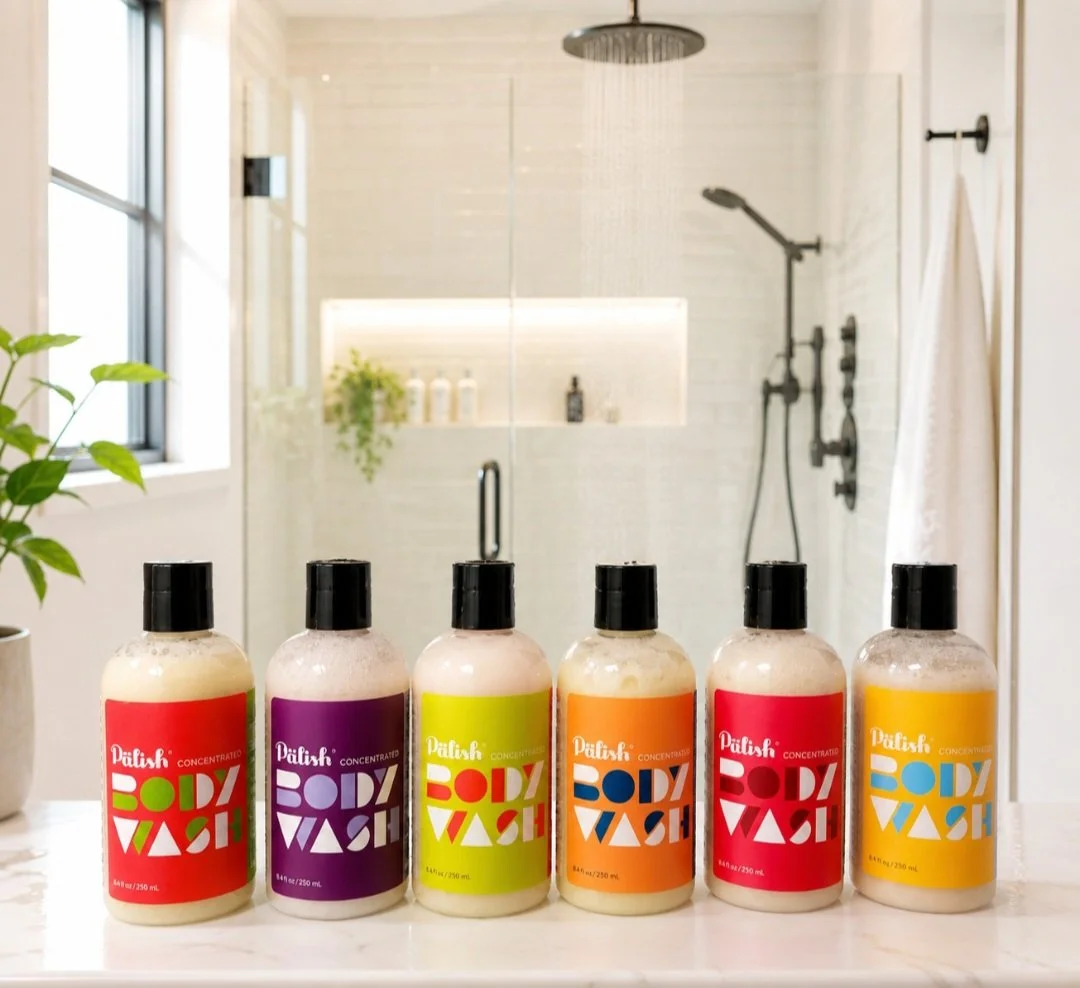 concentrated and natural body wash by palish in columbus ohio sitting in a beautiful shower made with clean ingredients.jpg